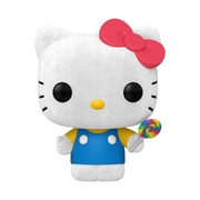 Funko Pop Hello Kitty (with Lollipop) FLOCKED #106 Vinyl Figure
