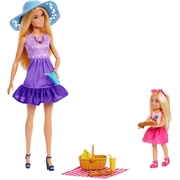  ??arbie Family & Friends Picnic-Themed Playset JBF43