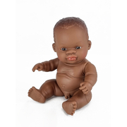 Miniland Educational Baby Doll African Boy 21cm