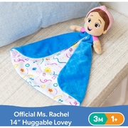 Large View Ms Rachel Huggable Lovey Plush Comfort Blanket