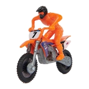 SX Supercross True Metal Aaron Plessinger 1:24 Motorcycle Figure