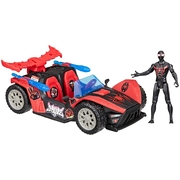 Marvel Spider-Man VenomVersus Epic World of Action Miles Morales Remix Blast Racer