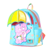 Loungefly Care Bears Rainbow Umbrella 10" Faux Leather Mini Backpack
