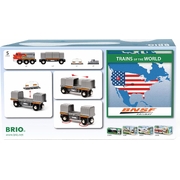 Brio World Santa Fe Train - Trains of the World 5pc 36089