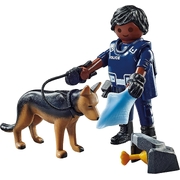 Playmobil Special Plus Policeman with Dog 10pc 71162