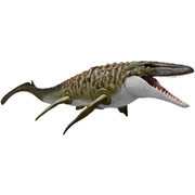 Jurassic World Rebirth Bite N Blast Mosasaurus Action Figure and Mini Dilophosaurus
