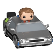 Funko Bitty Pop! Rides Back to the Future - Marty Mcfly and Time Machine