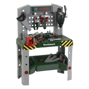 Bosch Mini Workbench Deluxe with Mechanical Drill Pretend Play Toy