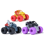 Monster Jam Marvel 1:87 Mini Trucks 3 Pack - Thor, Black Panther, Iron Man