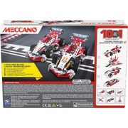 Meccano - 10-in-1 Racing Vehicle Building Kit 225 Parts