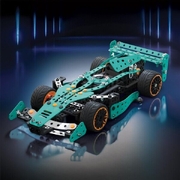 Meccano - 2-in-1 Race Car F1 Car Building Kit 353 Parts