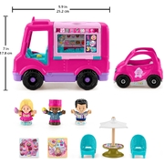Fisher-Price Little People Barbie Cupcake Truck Musical Toddler Playset