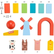 Fisher-Price Wooden Domino Run Playset