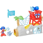 Marvel Spidey & His Amazing Friends Water-Webs Spidey Island Playset