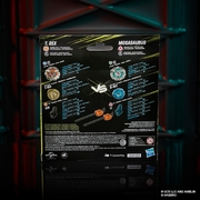 Beyblade X Jurassic World Collab T. Rex vs. Mosasaurus