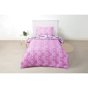 Hello Kitty Single Bed Quilt Cover Set - Pink