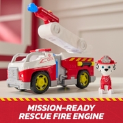 Paw Patrol Fire Rescue Themed Vehicle - Marshall