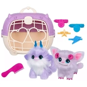 Scruff a Luvs Pets Purple Twin Fantasy Scruffs Plush Surprise Rescue Pet