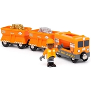 Large View Brio World Gold Cargo Train Set 6pcs 36049