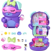 Polly Pocket World Sleepover Puppy Dressable Compact Playset