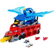 Hot Wheels Ultimate Dual Dragon Transporter Playset