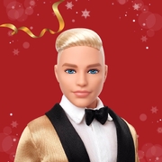 Barbie Signature 2025 Holiday Blonde Hair Ken Collectible Fashion Doll