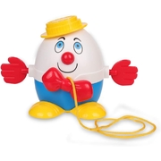 Fisher-Price Classic Toys Retro Humpty Dumpty Pull and Roll Toy