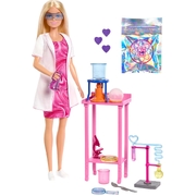 Barbie Scientist Doll And Accessories With Blonde Fashion Doll JCR70