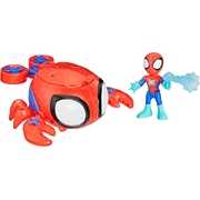 Marvel Spidey and his Amazing Friends Water-Webs Spider Crab Submarine 