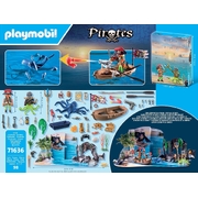 Playmobil Advent Calendar Pirates 98pc 71636