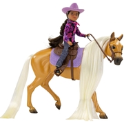 Breyer Freedom Charm Quarter Horse & Gabi Western Rider