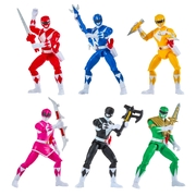 Mighty Morphin Power Rangers Re-Ignition 5.25" Basic Figure Collectors 6 Pack Action Figure Set
