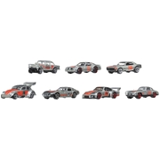 Large View Hot Wheels Silver Series Mattel 80th Anniversary 7-Pack 1:64 Scale Toy Cars