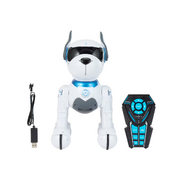 Large View Ziggy Robo Dog Blue Interactive Toy