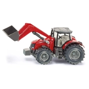 Siku 1985 Die-Cast Vehicle Massey Ferguson with Front Loader 1:50 Scale