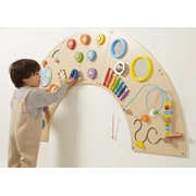 Viga Wooden Wall Activity Panel Sensory Arc- Educational, Motor skills, Activities Toy