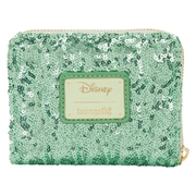Loungefly Disney Peter Pan Tinker Bell Holiday Sequin Tri-Fold Wallet