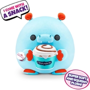 5 Surprise Snackles Super Size Plush - Hugh Hippo (Cinnabon)