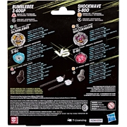 Beyblade X: Transformers Collab Bumblebee 3-60GP vs. Shockwave 5-80O
