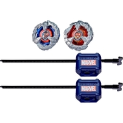 Beyblade X Marvel Captain America 4-70GB vs Red Hulk 1-80R Dual Pack