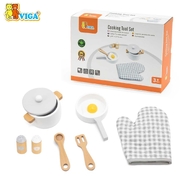 Viga Wooden Educational Toys Cooking Tool Set