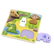 Viga Wooden Educational Toys Forest Tactile Puzzle