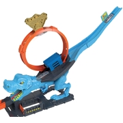 Hot Wheels City T-Rex Chomp Down playset