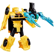 Transformers CYBERWORLD Armored Cyber Changers Bumblebee Action Figure