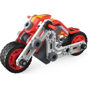 Meccano Junior, Motorbike Moto STEAM Model Building Kit