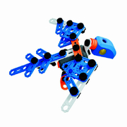 Meccano Junior 151 Pieces Free-Play Bucket STEAM Building Kit (25101)