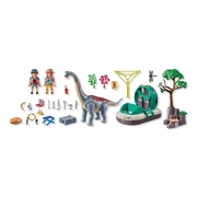 Playmobil Dinos Brachiosaurus with Hovercraft 97pc 71819