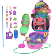 Polly Pocket Adventures in Rio Momma Monkey & Baby Playset