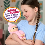 Little Live Pets My Baby Monkey Mini Interactive Toy - Luna Lemon