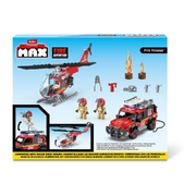 ZURU MAX Build City Fire Playset 265 Bricks